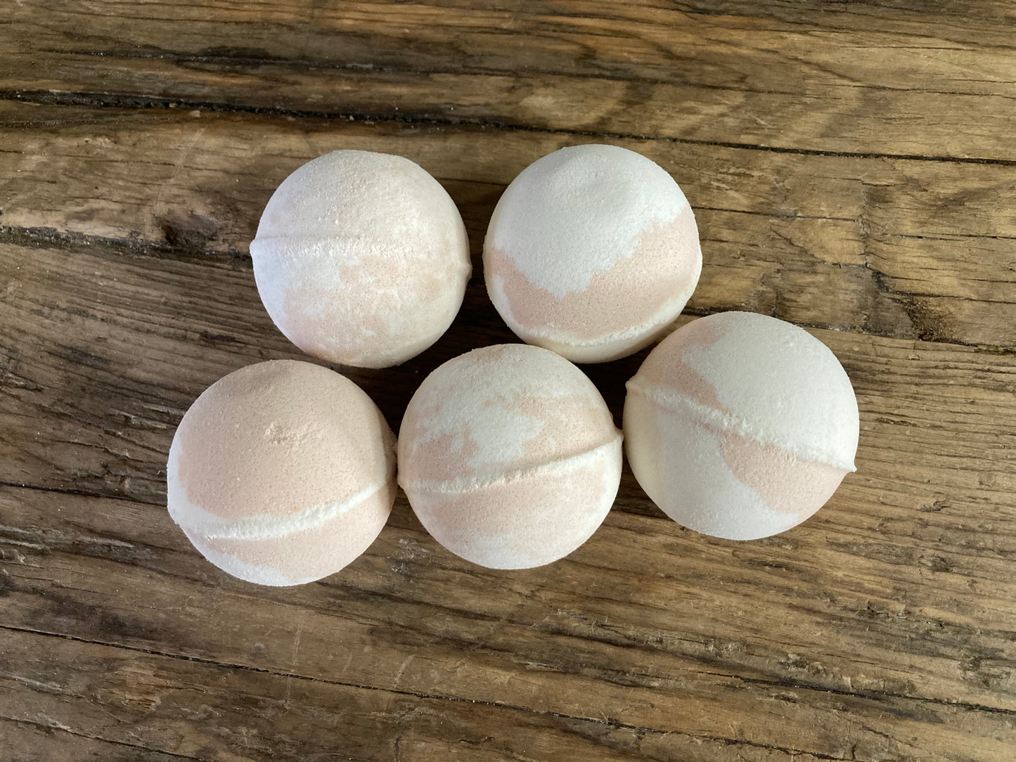 Frankincense, Lavender and Pink Clay Bath Bomb