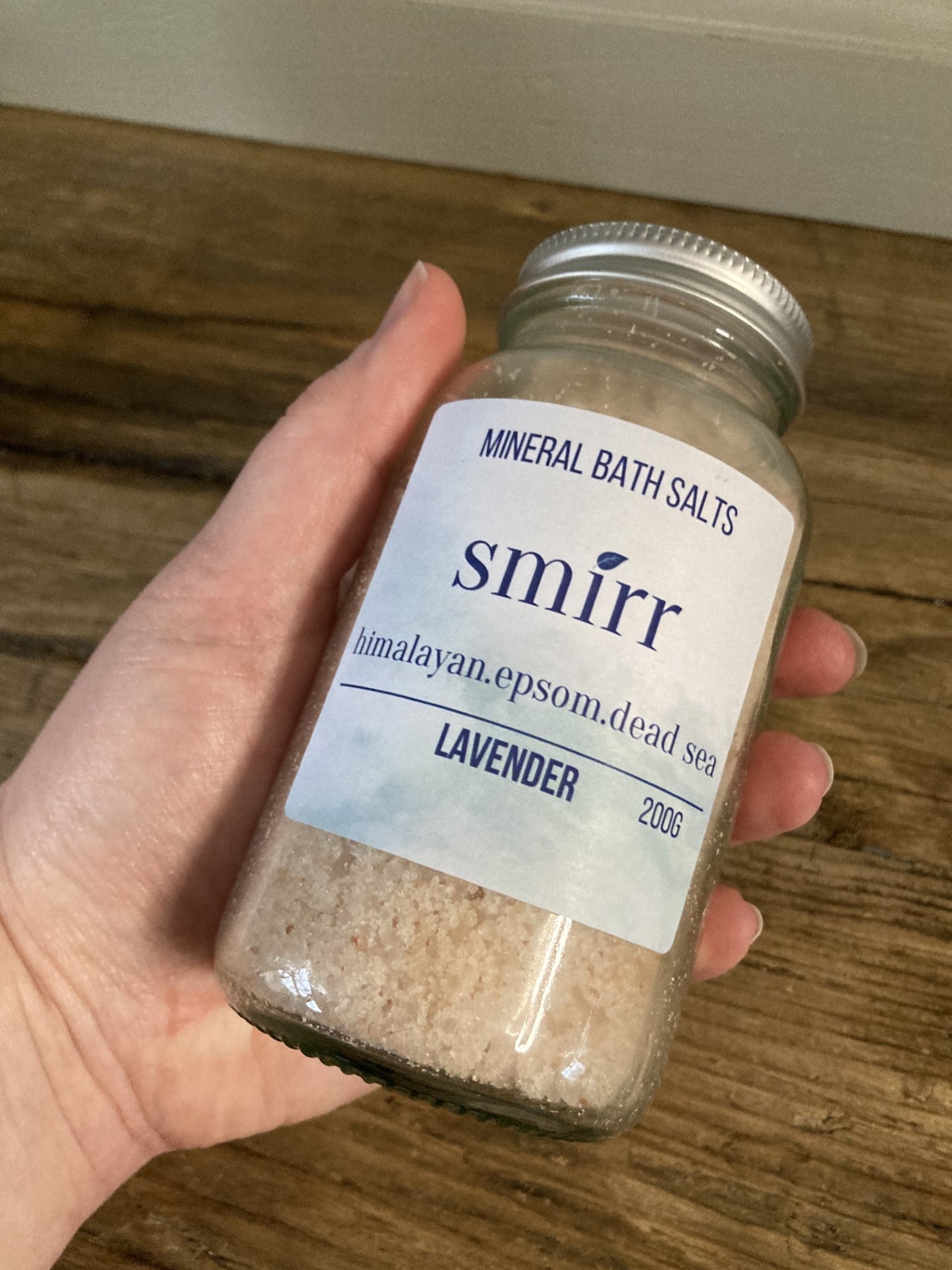 Mineral Bath Salts Lavender